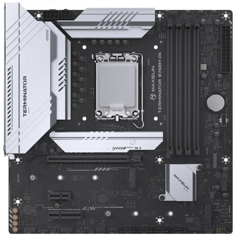 Материнская плата Maxsun Terminator B760M D5 Micro-ATX, LGA 1700