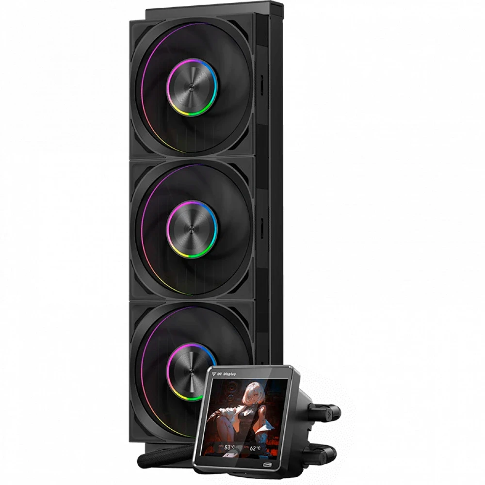 Система охлаждения PCcooler DT360 ARGB Display BK Для процессора