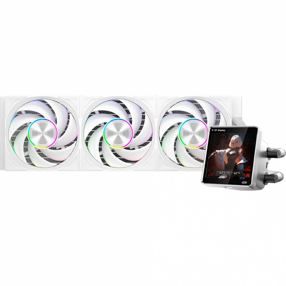 Система охлаждения PCcooler DT360 ARGB Display WH Для процессора