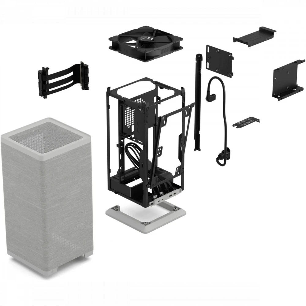 Корпус FRACTAL DESIGN Mood Light Gray FD-C-MOD1N-01 Mini-Tower