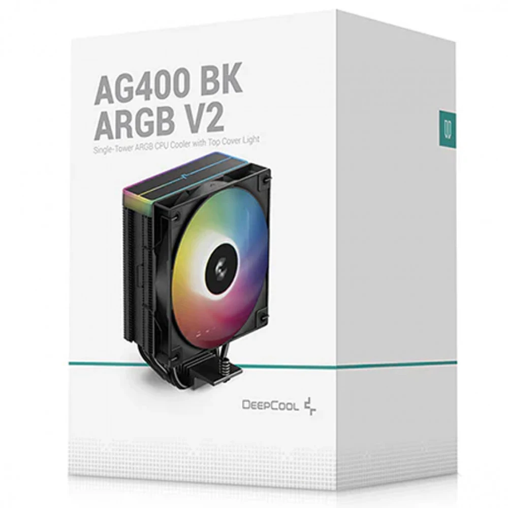 Система охлаждения Deepcool AG400 BK ARGB V2 R-AG400-BKAMMN-GJD Для процессора