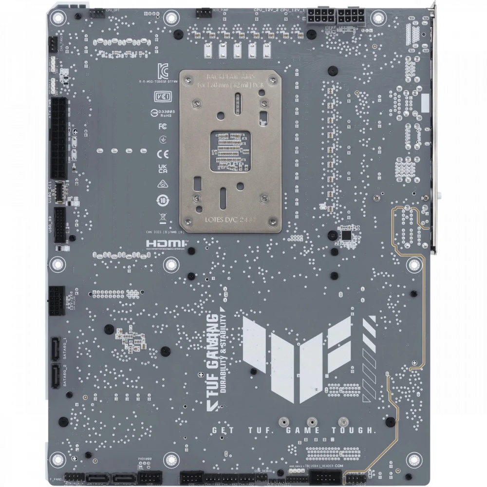 Материнская плата Asus TUF GAMING B850-BTF WIFI White ATX, AMD AM5