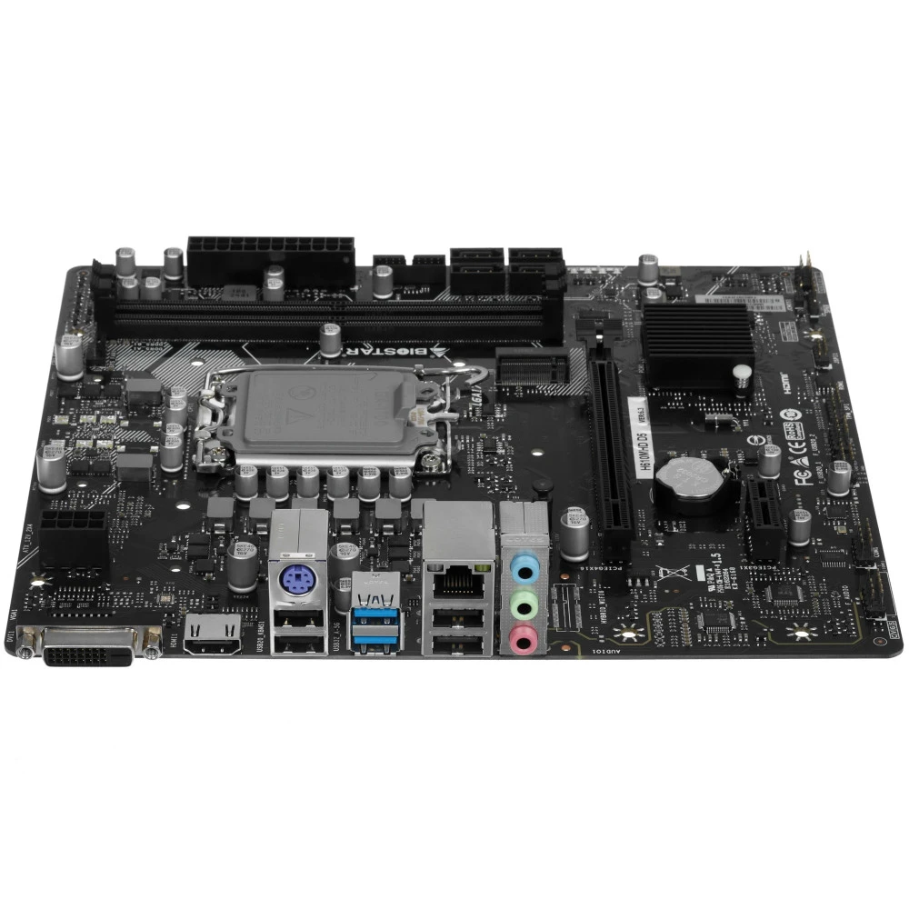 Материнская плата BIOSTAR H610MHD D5 Micro-ATX, LGA 1700