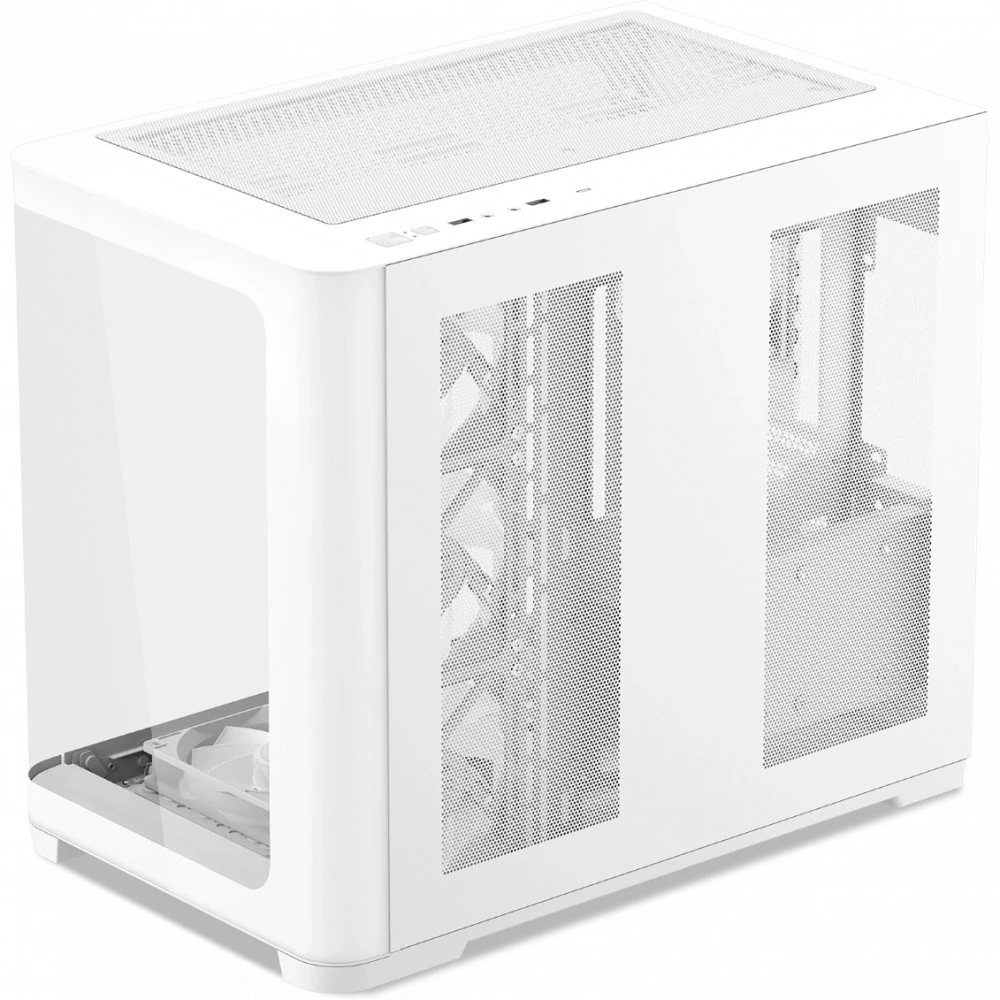 Корпус Sama V60 White V60-WHADA7X1-GL Mid-Tower