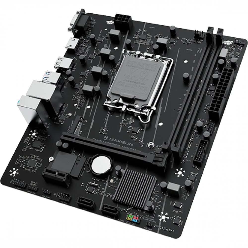 Материнская плата Maxsun Challenger H610M-H WIFI 6940709662359 Micro-ATX, LGA 1700