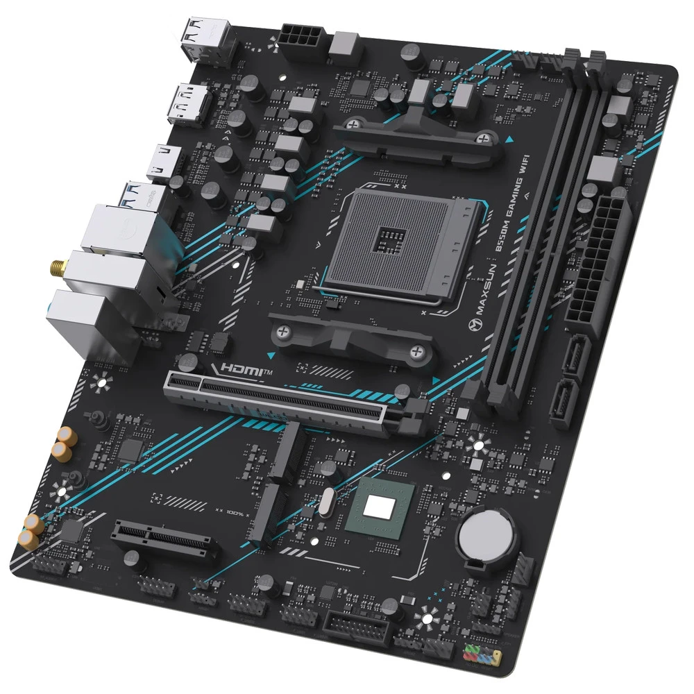 Материнская плата Maxsun MS-B550M GAMING WIFI 6940709661901 Micro-ATX, AMD AM4