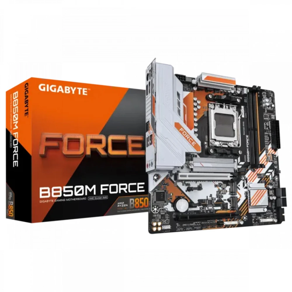 Материнская плата Gigabyte B850M FORCE Micro-ATX, AMD AM5