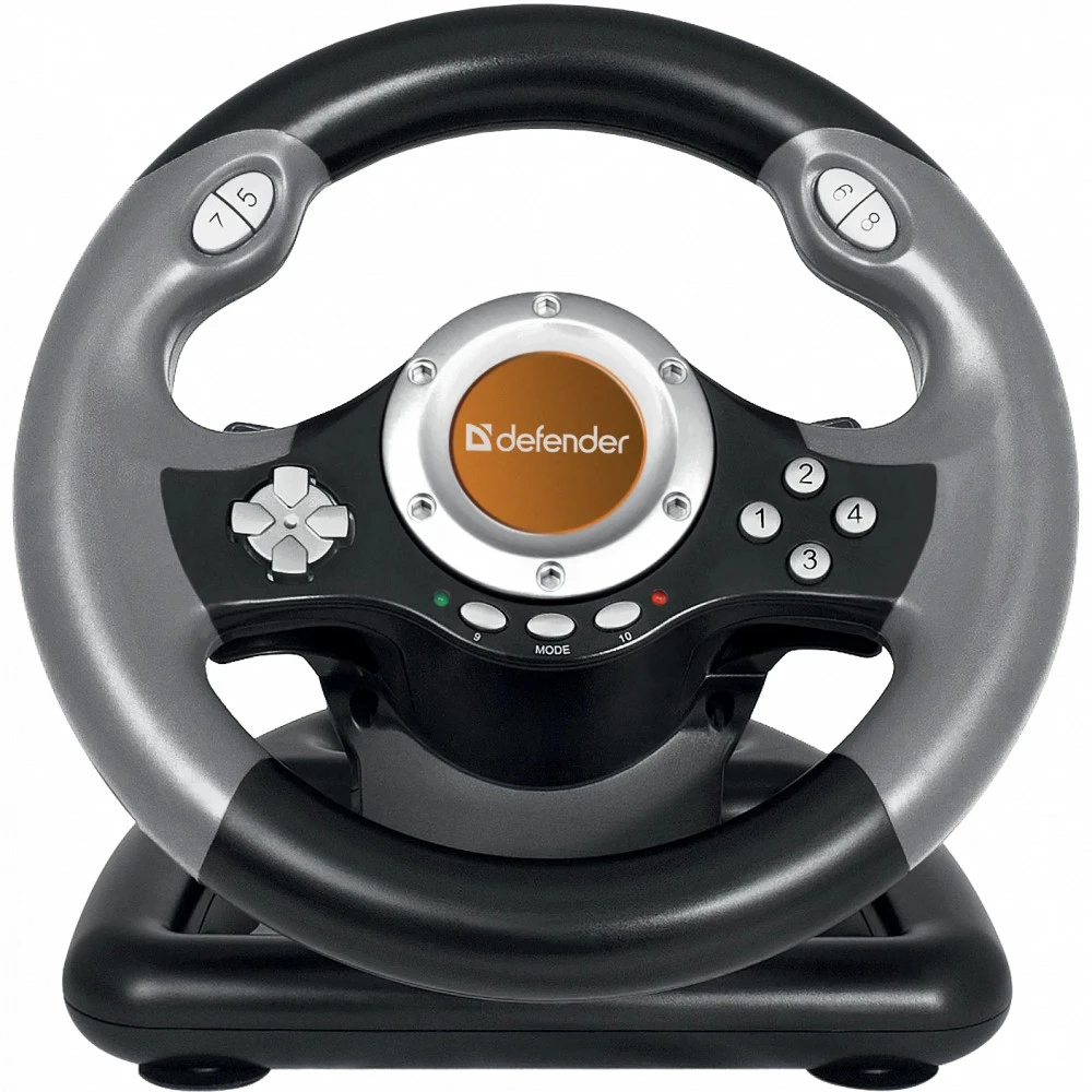 Манипулятор Defender Игровой руль Challenge Mini LE 64351