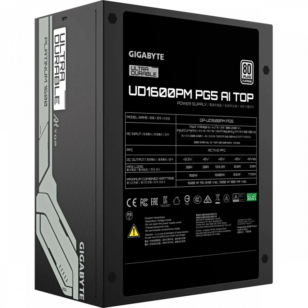Блок питания Gigabyte 9JUD1600PM-EU-G10 1600 Вт