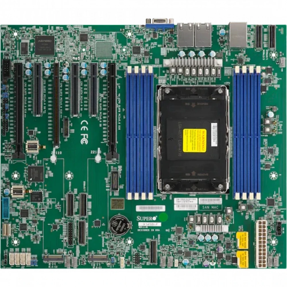 Материнская плата Supermicro MBD-X14SBI-F-B ATX, LGA 4710