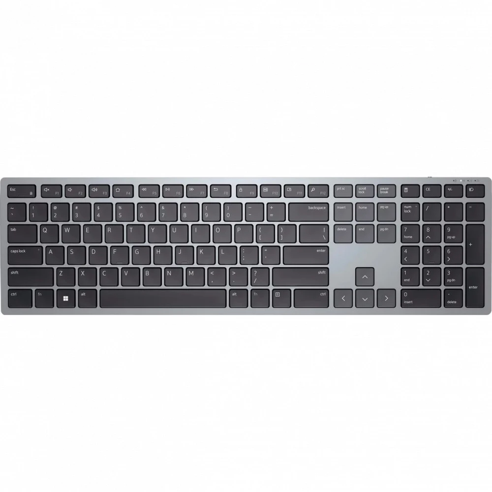 Клавиатура Dell KB700, Silver-Black, USB 580-AKPQ Беспроводная, Bluetooth
