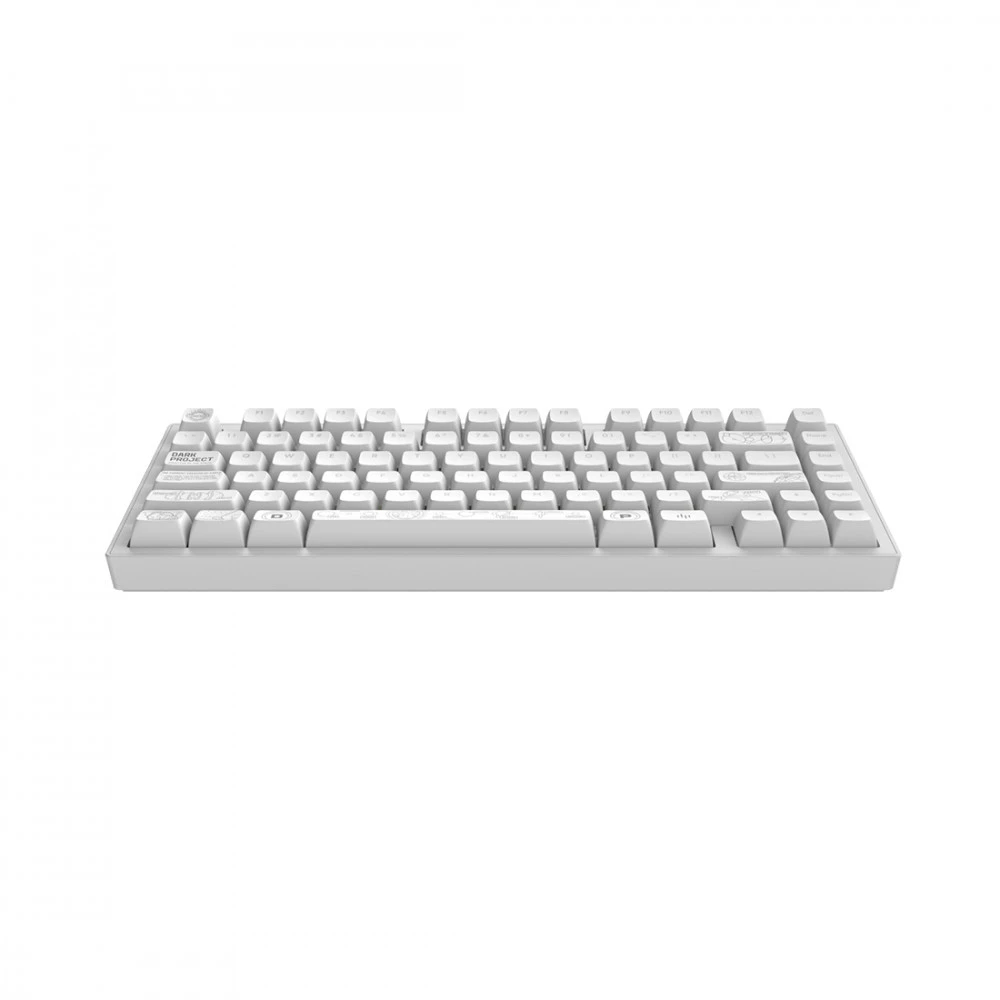 Клавиатура Dark Project Project ALU81A Terra Nova White DPKB_NOVA_81_ANSI_WHITE Беспроводная, USB