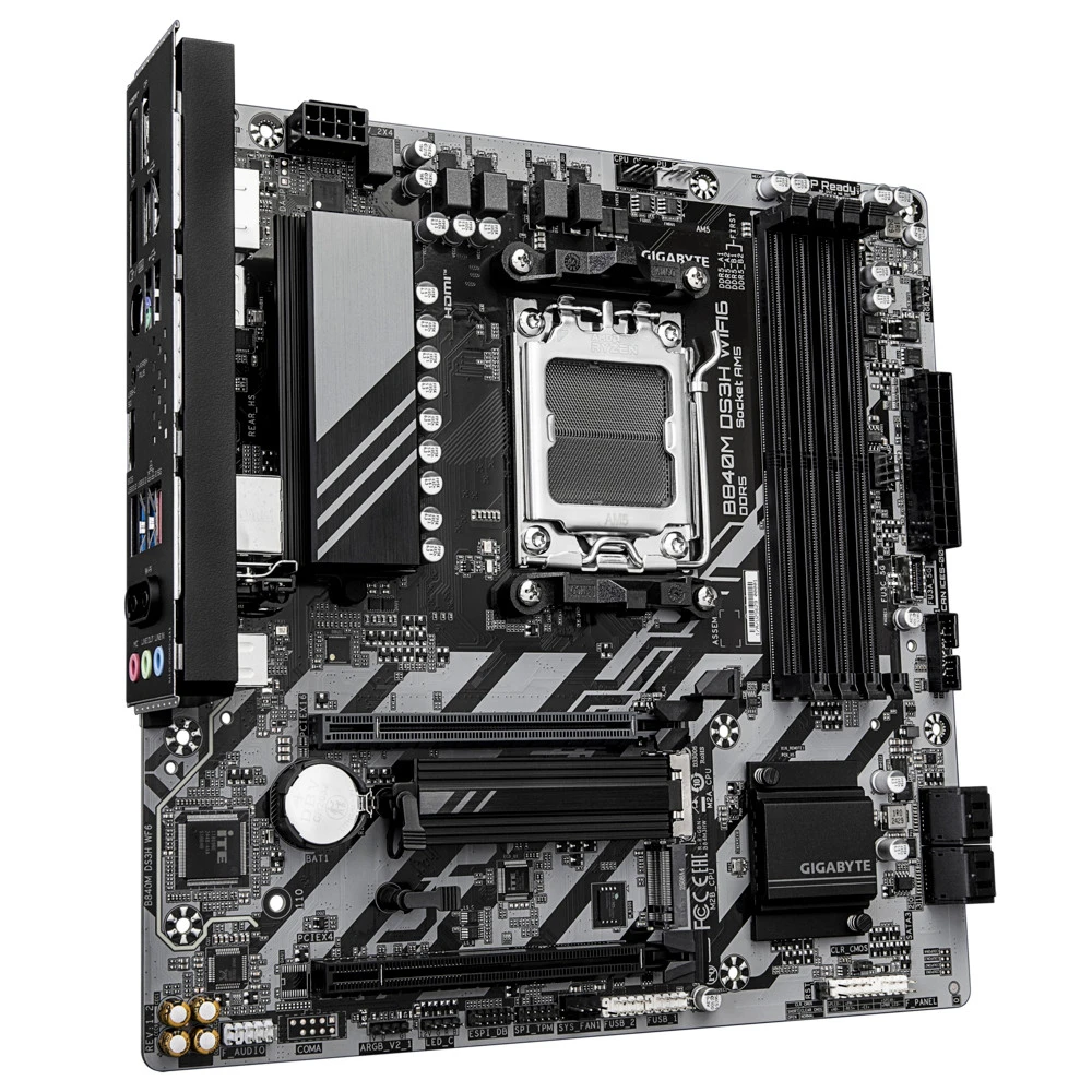 Материнская плата Gigabyte B840M DS3H WIFI6 Micro-ATX, AMD AM5