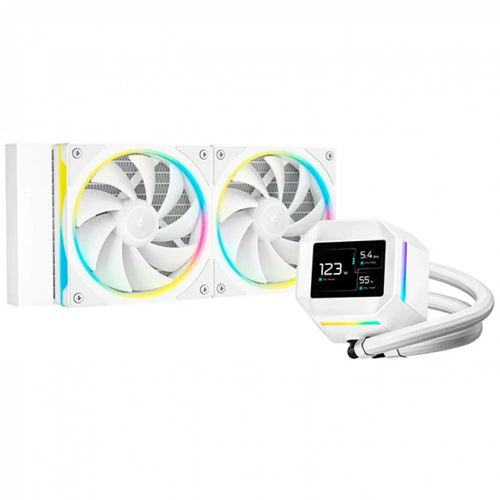 Система охлаждения Deepcool LM240 White R-LM240-WHDMMC-1 Для процессора