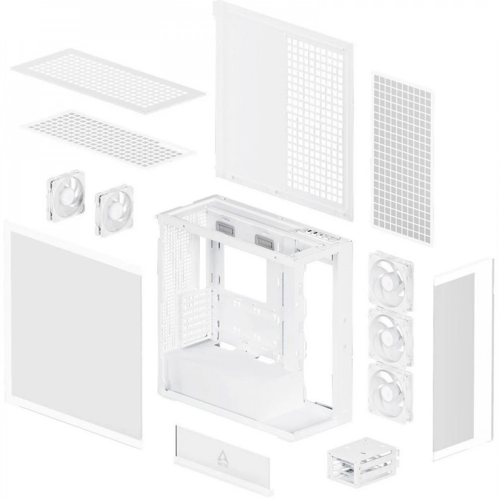 Корпус ARCTIC Xtender White ACPCC00014A Mid-Tower