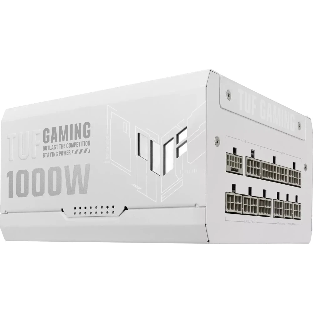 Блок питания Asus TUF Gaming 1000W Gold White Edition TUF-GAMING-1000G-WHITE 1000 Вт