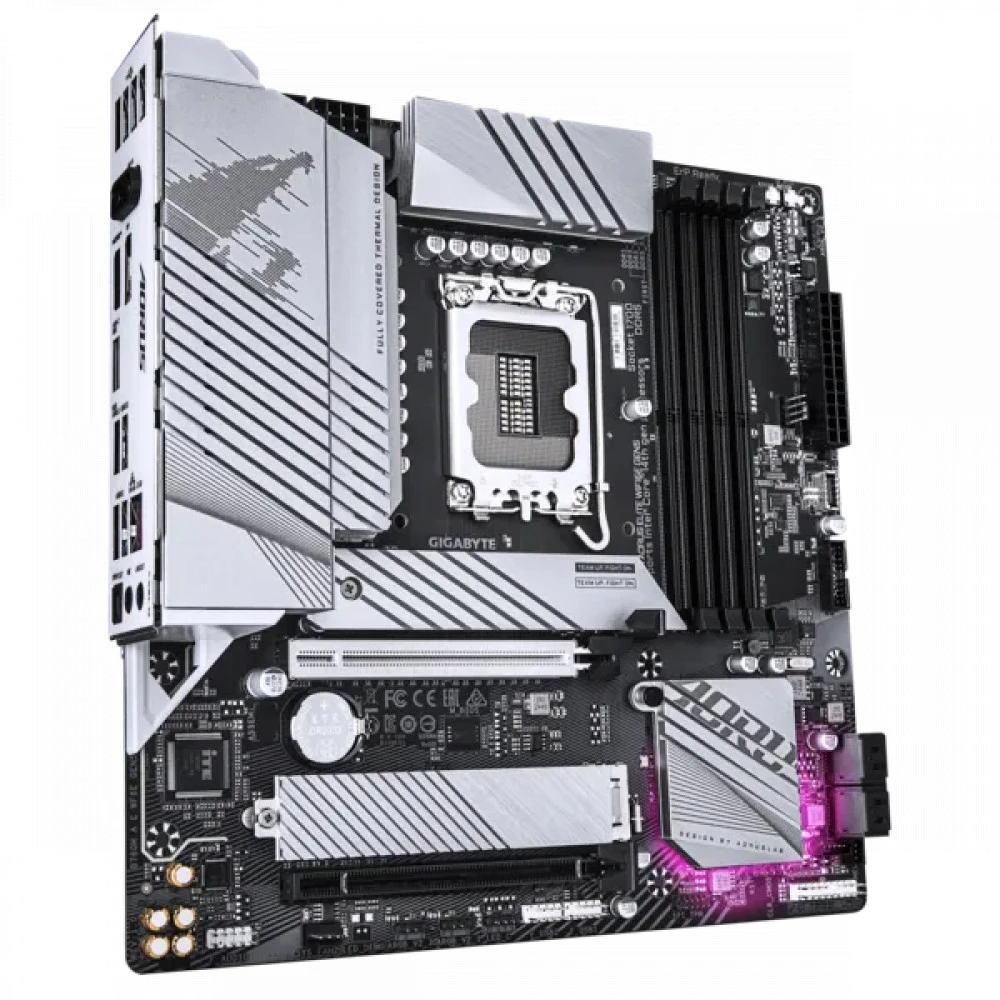 Материнская плата Gigabyte B760M AORUS ELITE WIFI6E GEN5 (REV1.0) Micro-ATX, LGA 1700