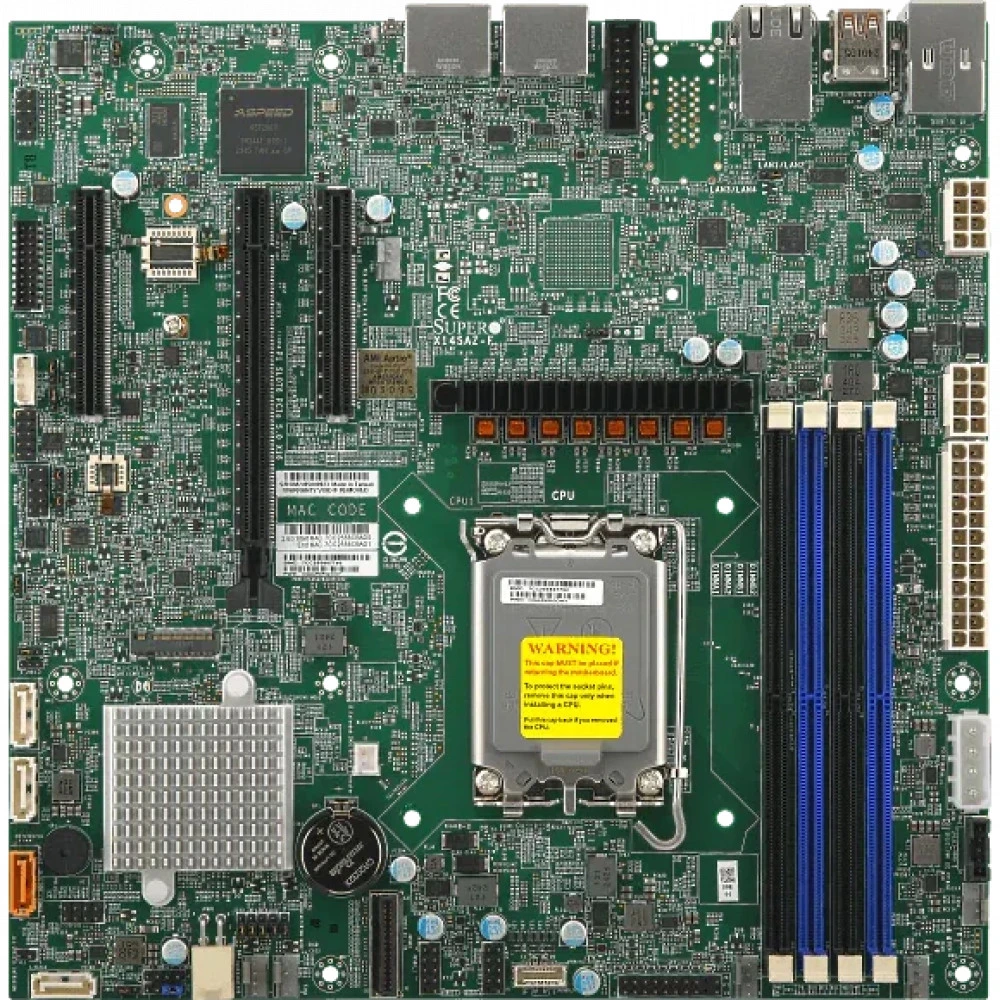 Материнская плата Supermicro MBD-X14SAZ-F-B Mini-ATX, LGA 1851