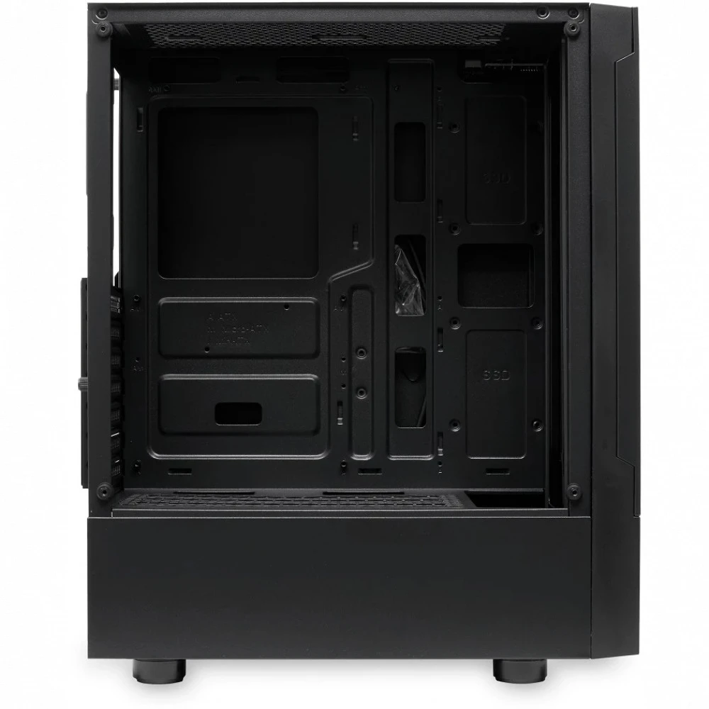 Корпус HSPD M540-TGBK Black Mid-Tower