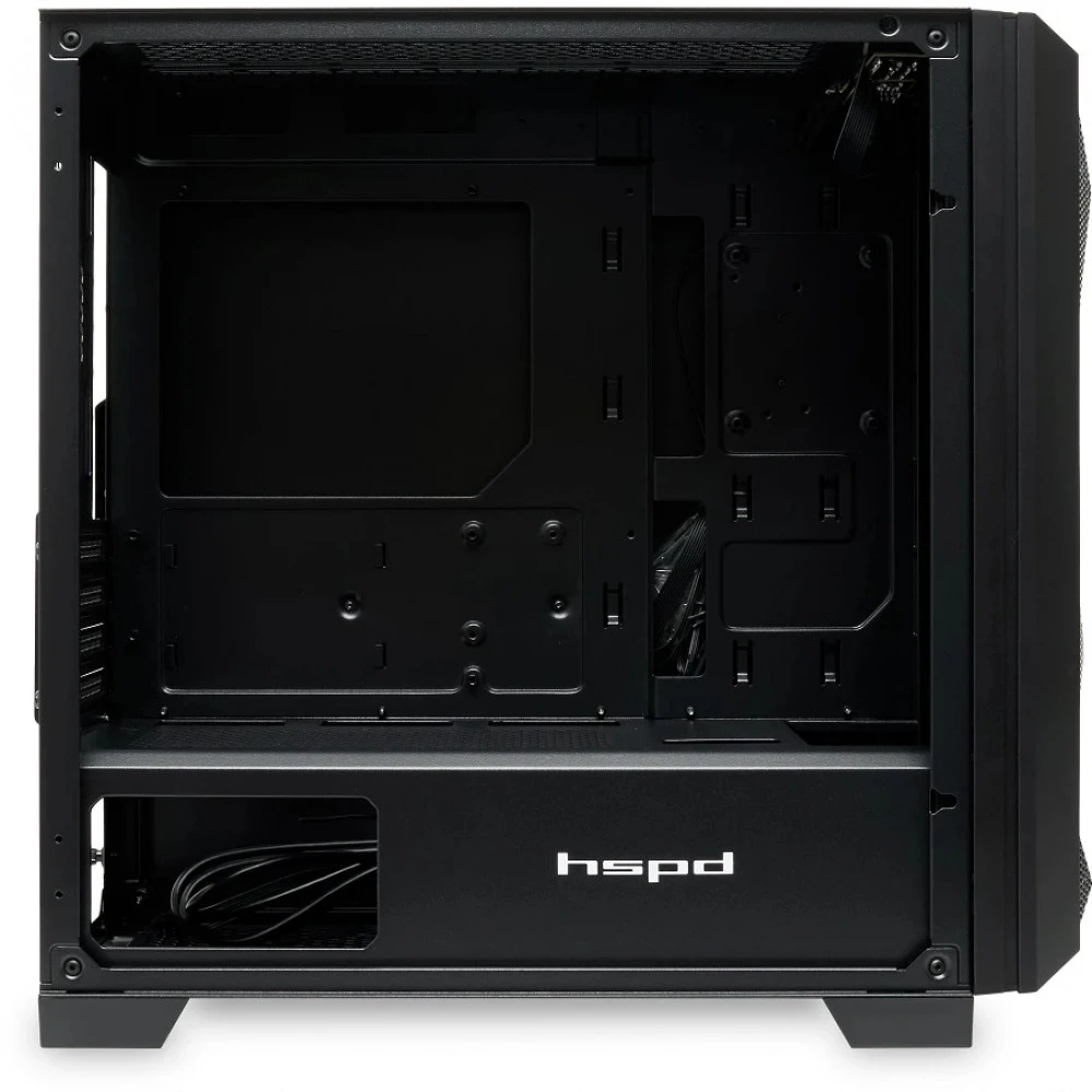 Корпус HSPD M340 Black M340-TGBK Mid-Tower