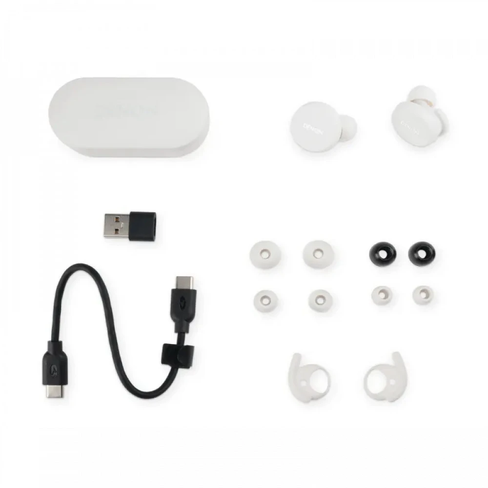 Наушники DENON PERL PRO AHC15PLWTEM White AHC15PLWTEM/W