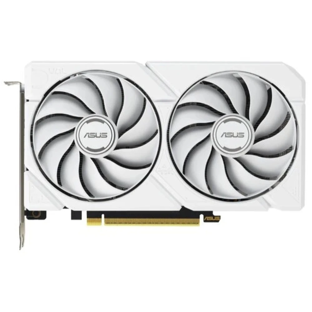 Видеокарта Asus Radeon RX 9060 XT DUAL White Edition DUAL-RX9060XT-16G-WHITE 16 ГБ