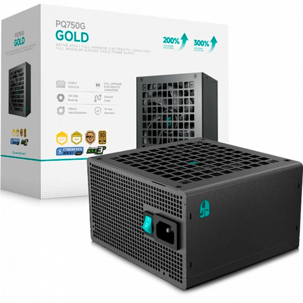 Блок питания Deepcool GamerStorm PQ750G R-PQ750G-FD0B-WGEU-V1 750 Вт