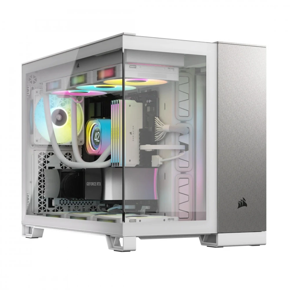 Корпус Corsair 2500X White/Satin Gray CC-9011289-WW Mid-Tower