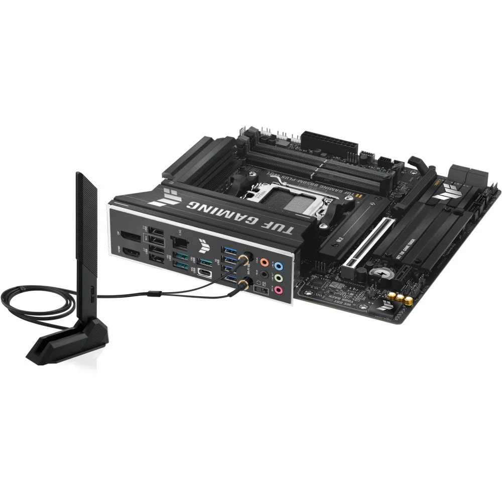 Материнская плата Asus TUF GAMING B850M-PLUS WIFI7 90MB1MU0-M0EAY0 Micro-ATX, AMD AM5