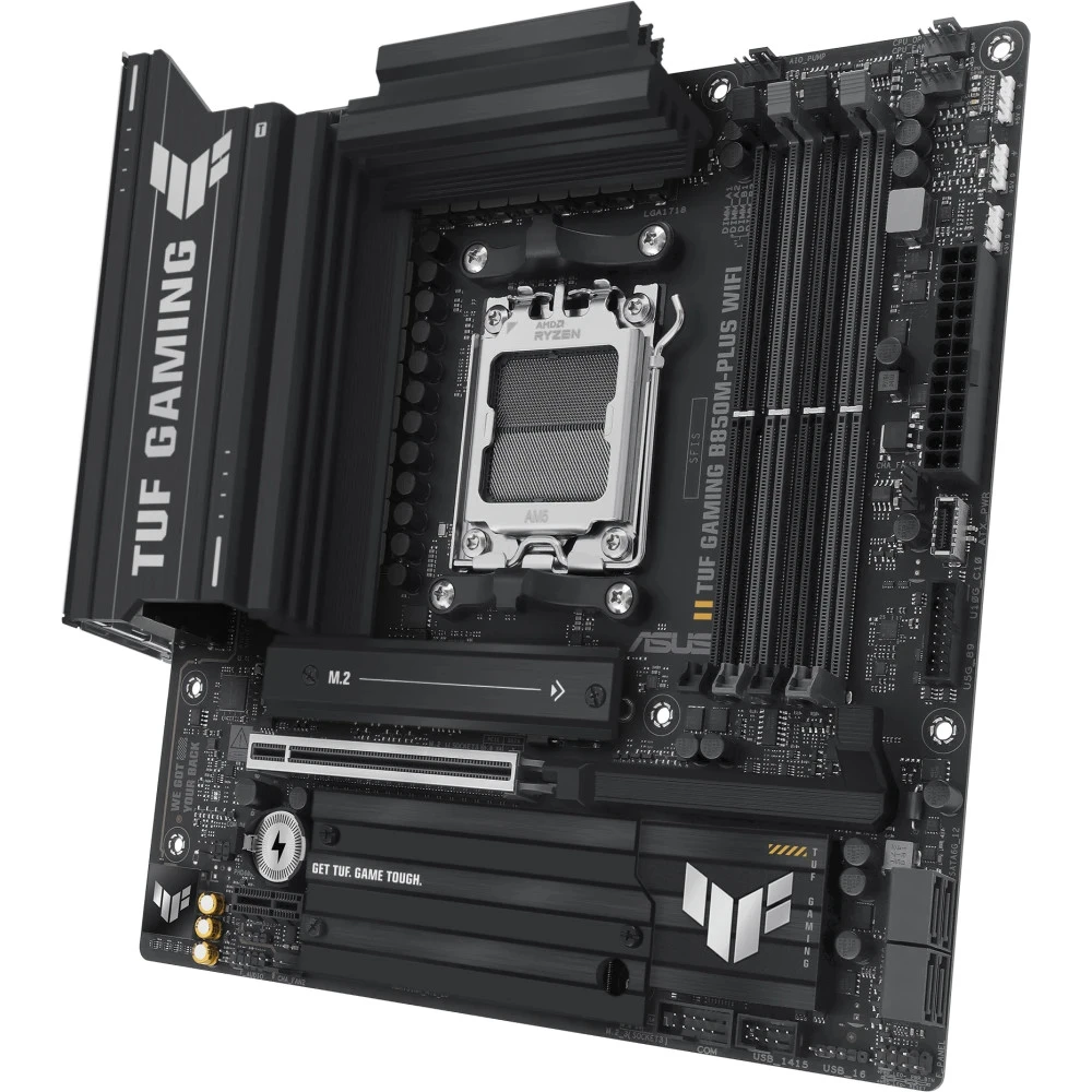 Материнская плата Asus TUF GAMING B850M-PLUS WIFI7 90MB1MU0-M0EAY0 Micro-ATX, AMD AM5