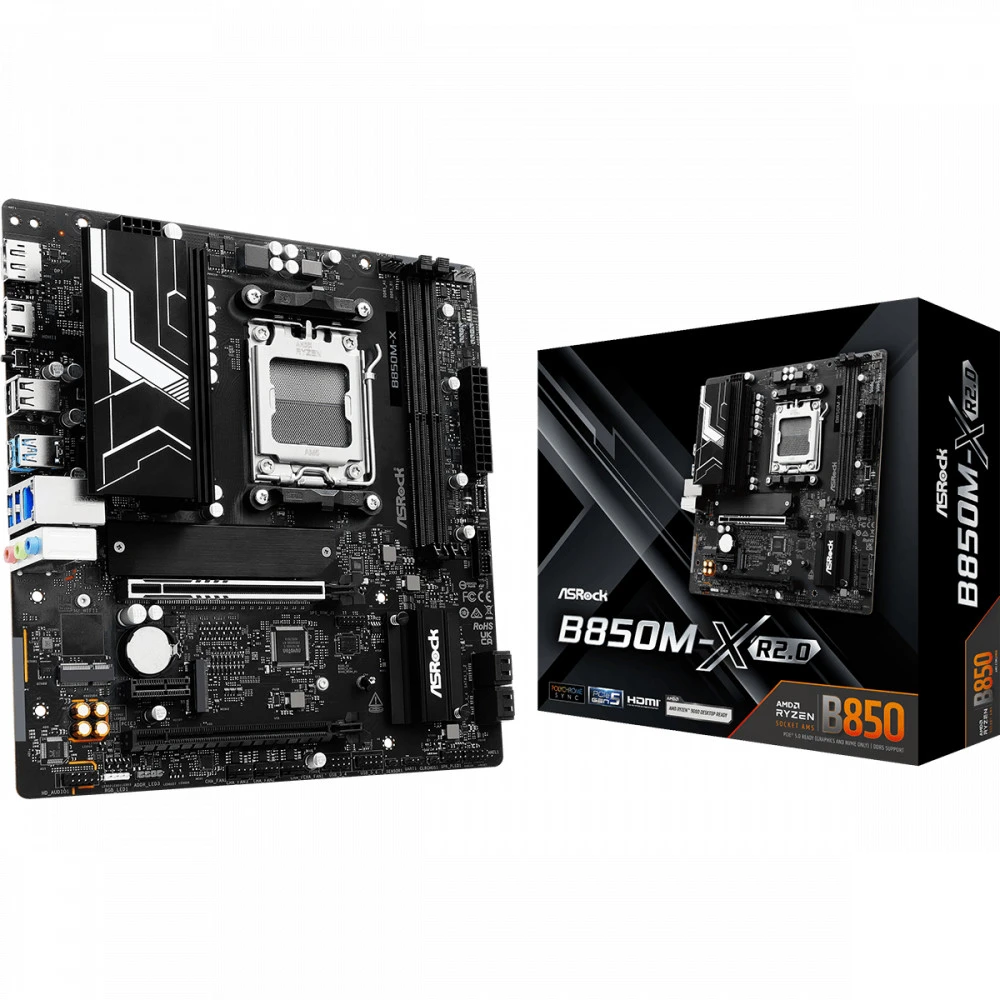 Материнская плата ASRock B850M-X R2.0 Micro-ATX, AMD AM5