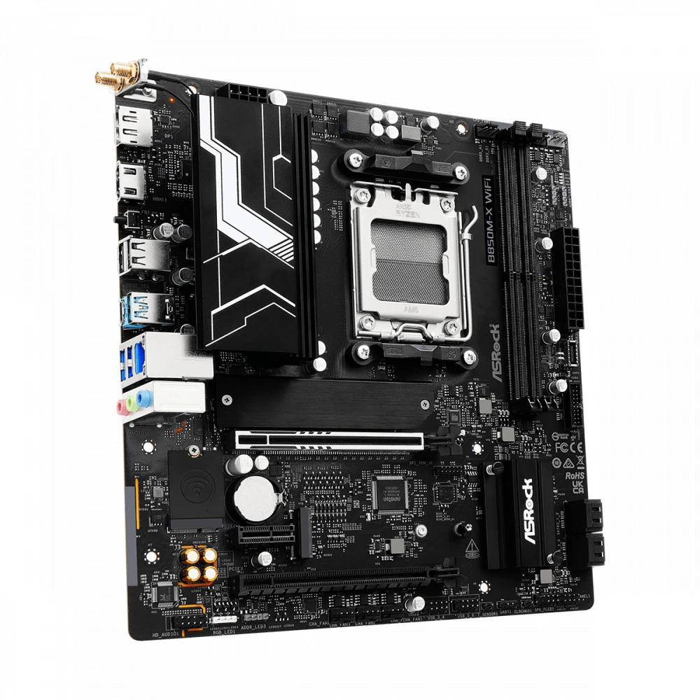 Материнская плата ASRock B850M-X WIFI R2.0 Micro-ATX, AMD AM5