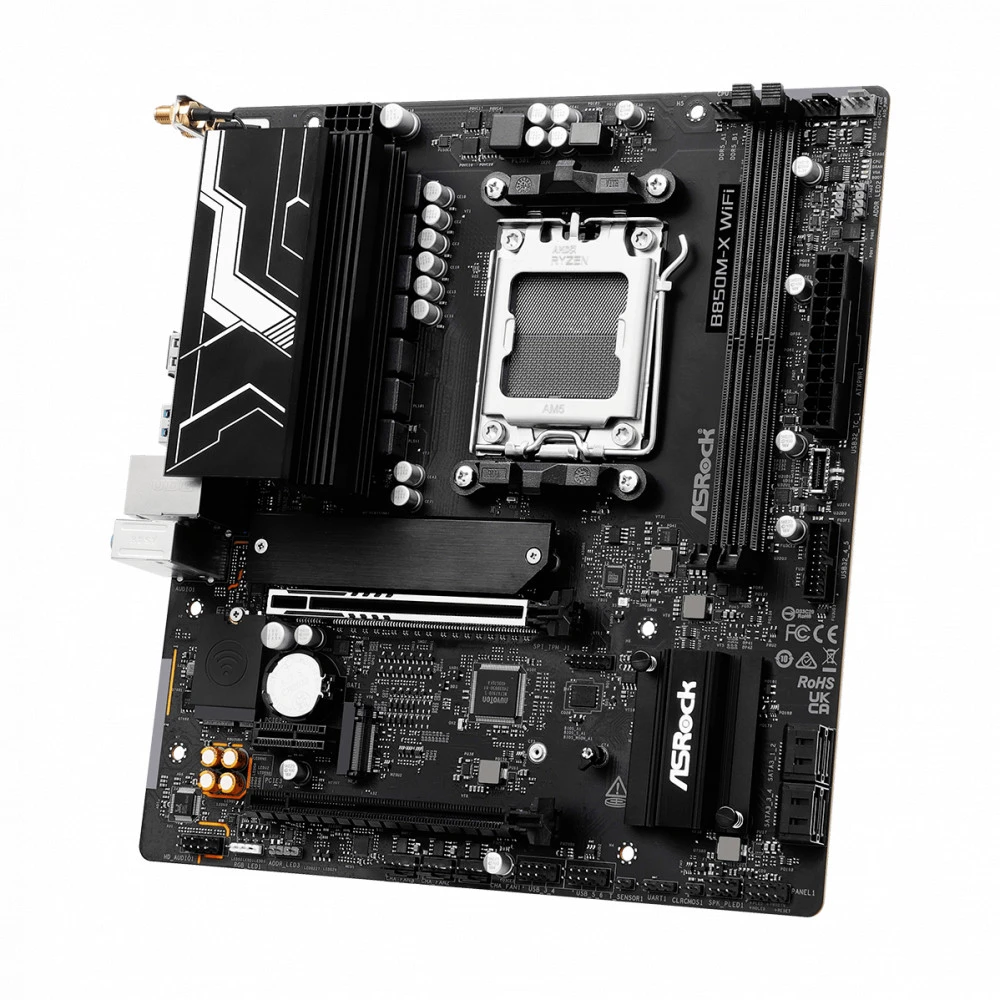 Материнская плата ASRock B850M-X WIFI R2.0 Micro-ATX, AMD AM5