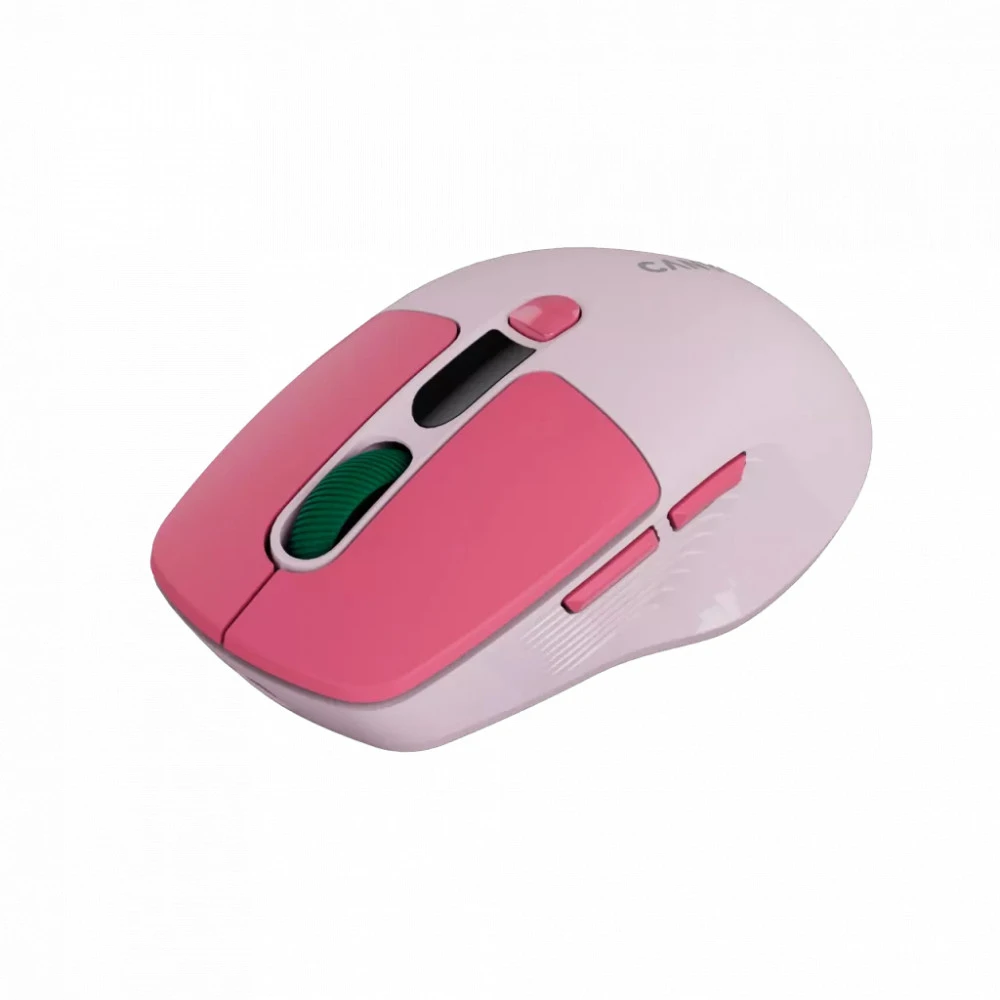 Мышь Canyon MW-26 LCD Silent Dual Mode Wireless Pink CNS-CMSW26P