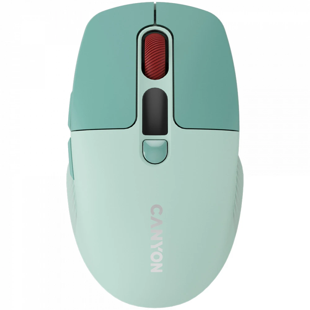 Мышь Canyon MW-26 LCD Silent Dual Mode Wireless Green CNS-CMSW26GR