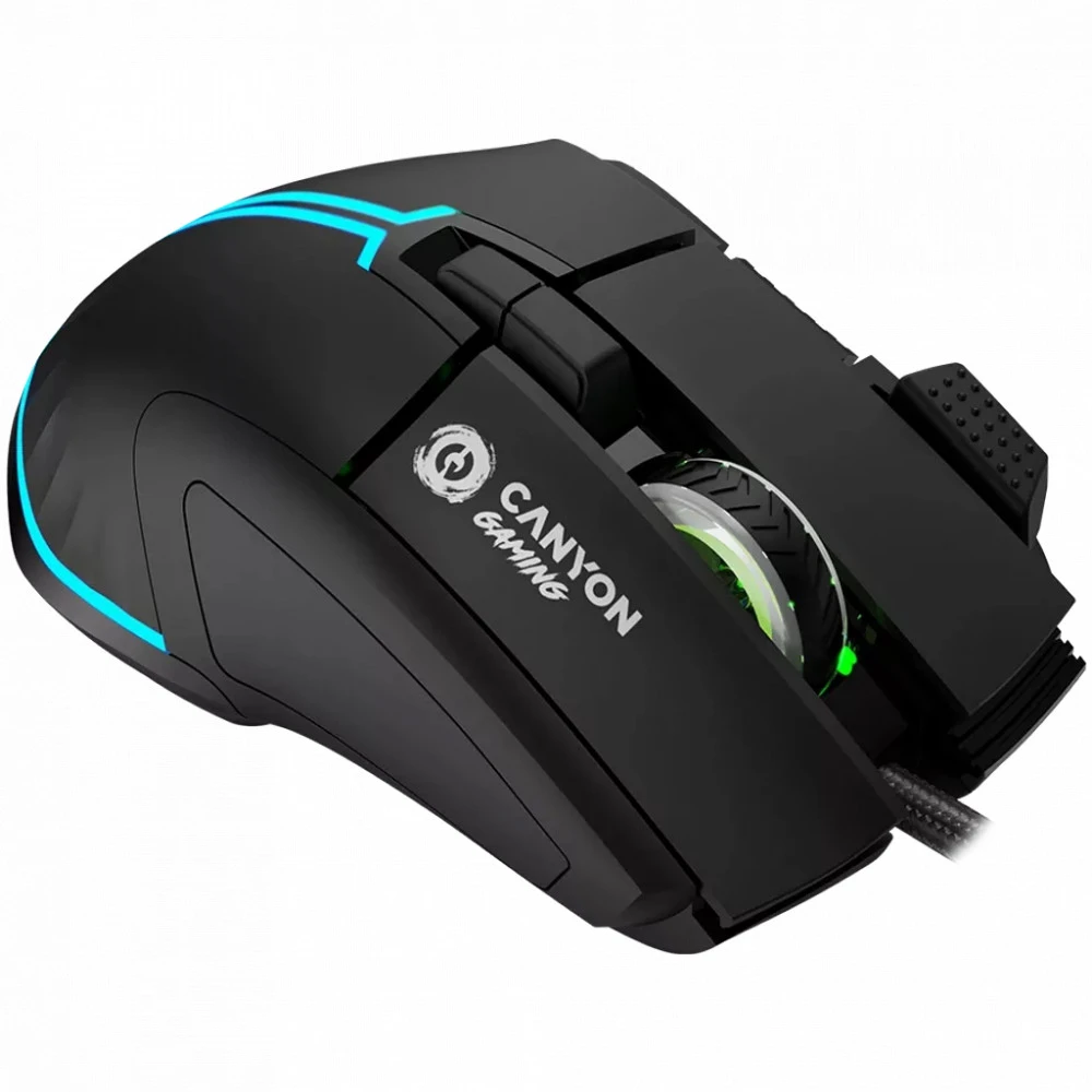 Мышь Canyon Fortnax GM-636 RGB 9buttons Wired Black CND-SGM636B