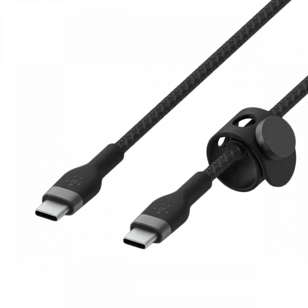 Кабель интерфейсный Belkin USB-C to USB-C 1M White (CAB011BT1MWH)
