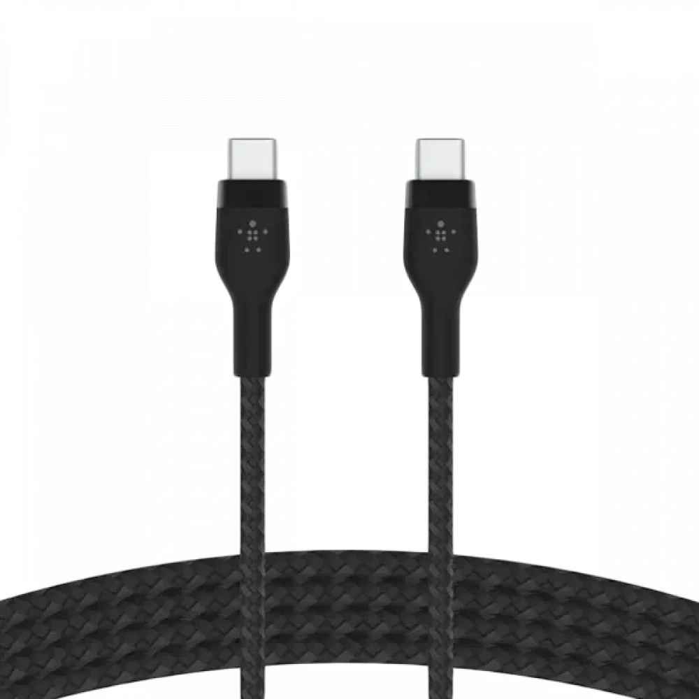 Кабель интерфейсный Belkin USB-C to USB-C 1M White (CAB011BT1MWH)