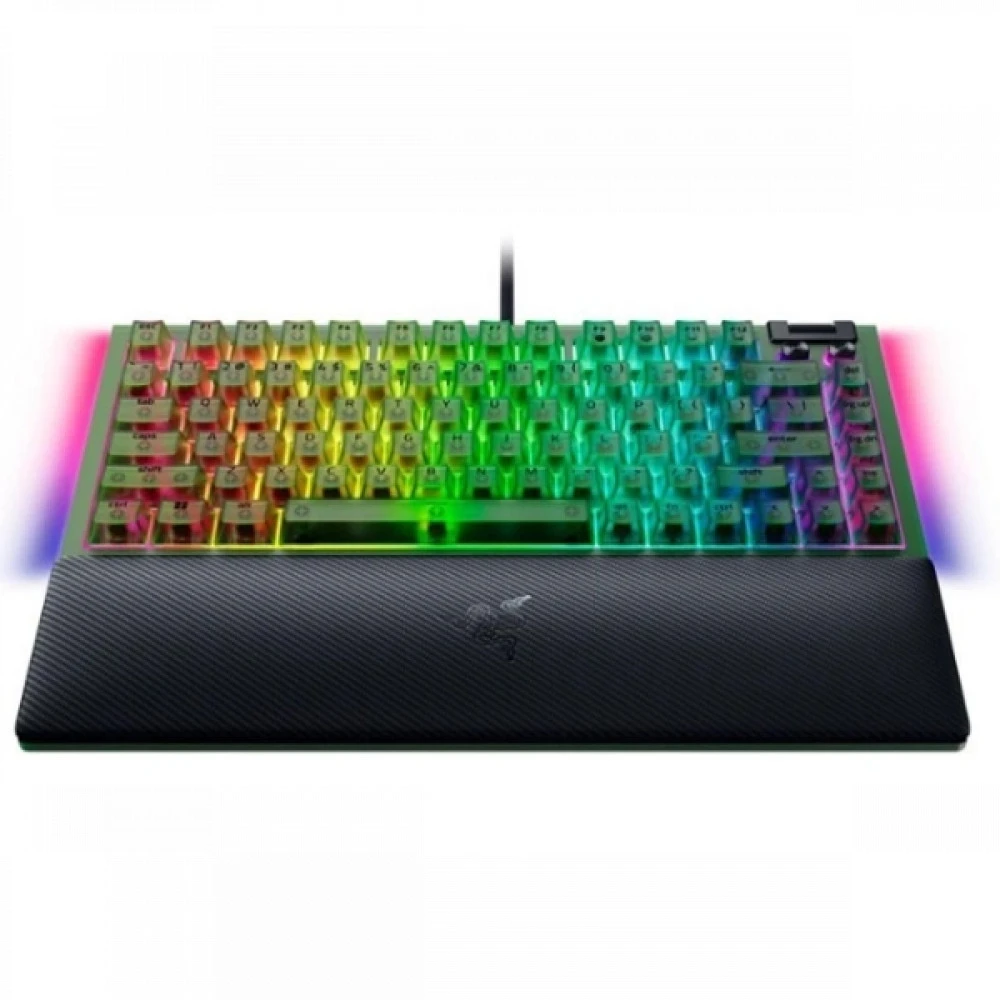 Клавиатура Razer BlackWidow V4 75% (Orange Switch) Phantom Green Edition RZ03-05003300-R3M1 Проводная, USB