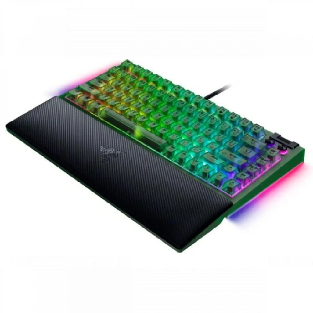 Клавиатура Razer BlackWidow V4 75% (Orange Switch) Phantom Green Edition RZ03-05003300-R3M1 Проводная, USB
