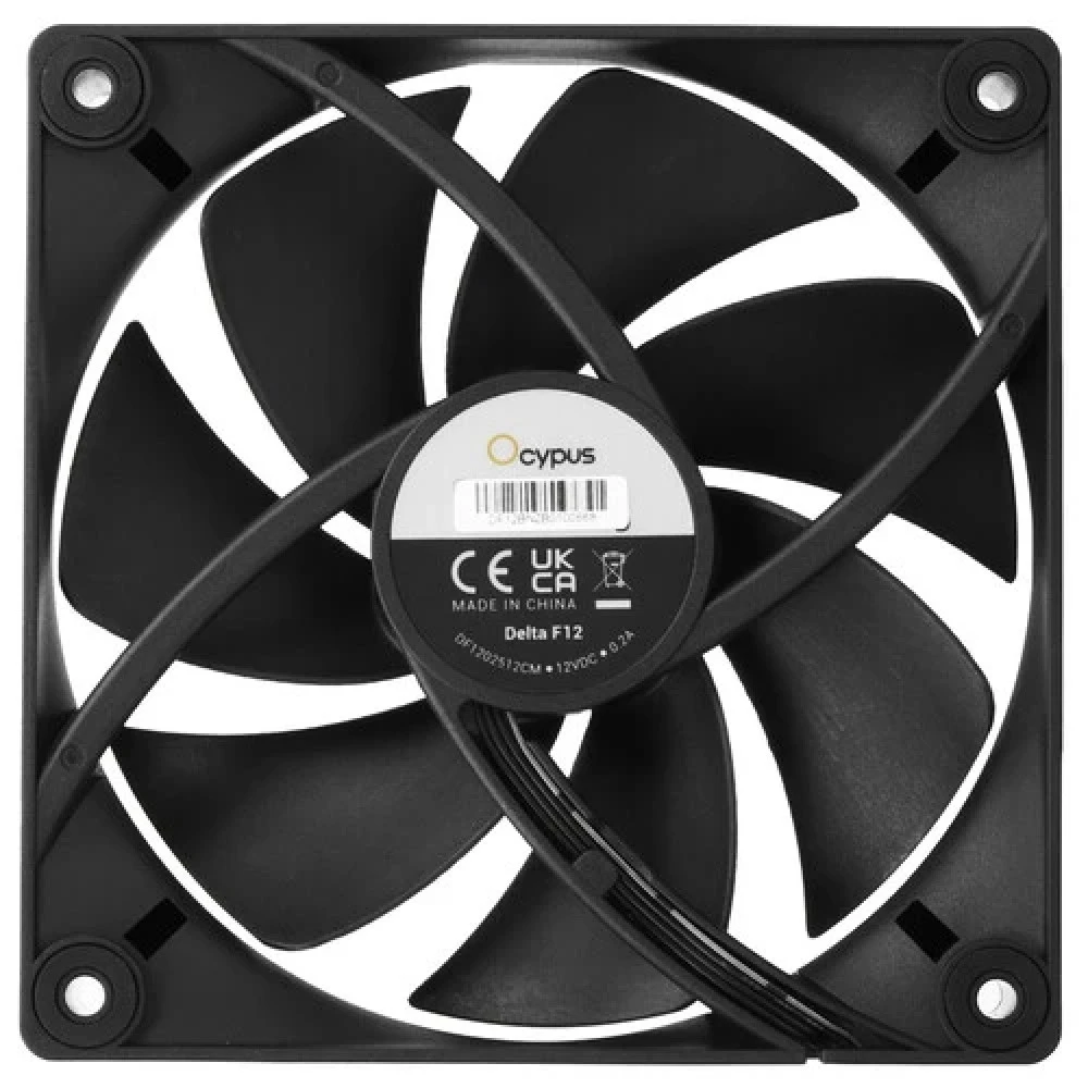 Система охлаждения Ocypus Delta F12 BK 3IN1 Delta-F12-BK3NM00X-GL Для системного блока