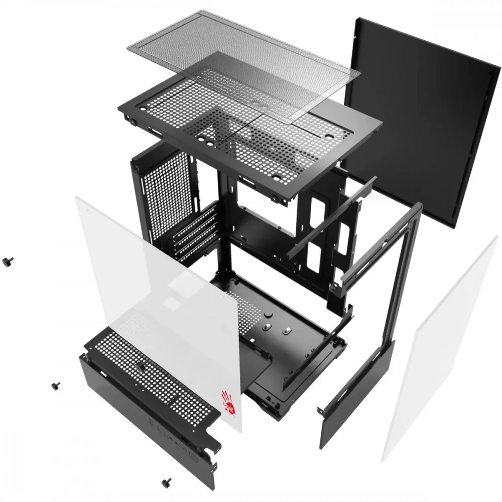 Корпус Bloody CC-125-BK Mini-Tower