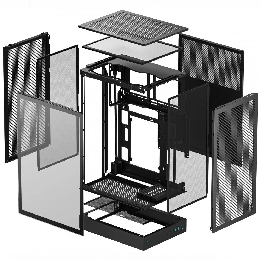 Корпус Deepcool CH270 Black R-CH270-BKNGM0-G-1 Mini-Tower