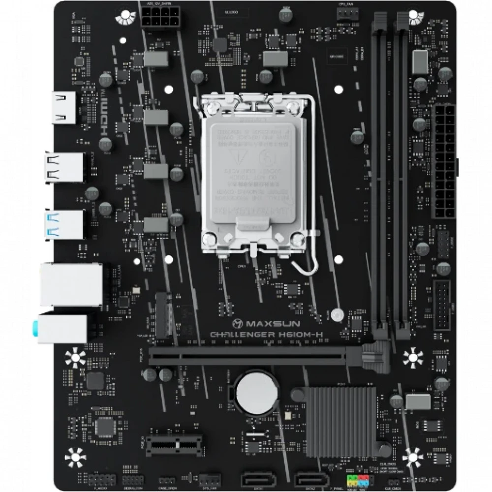 Материнская плата Maxsun Challenger H610M-H V1 MS-Challenger H610M-H V1 Micro-ATX, LGA 1700