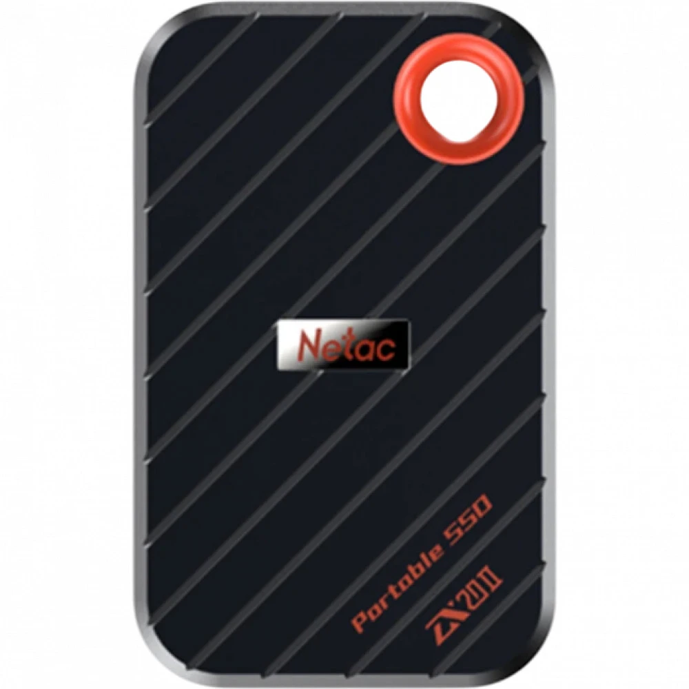 Внешние накопители Netac ZX20 II NT01ZX20II-512-32BK 512 Гб, Разъём USB Type-C