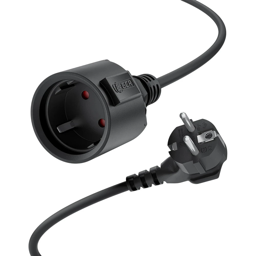 Кабель питания Greenconnect Schuko - Schuko, 15 м GCR-56425