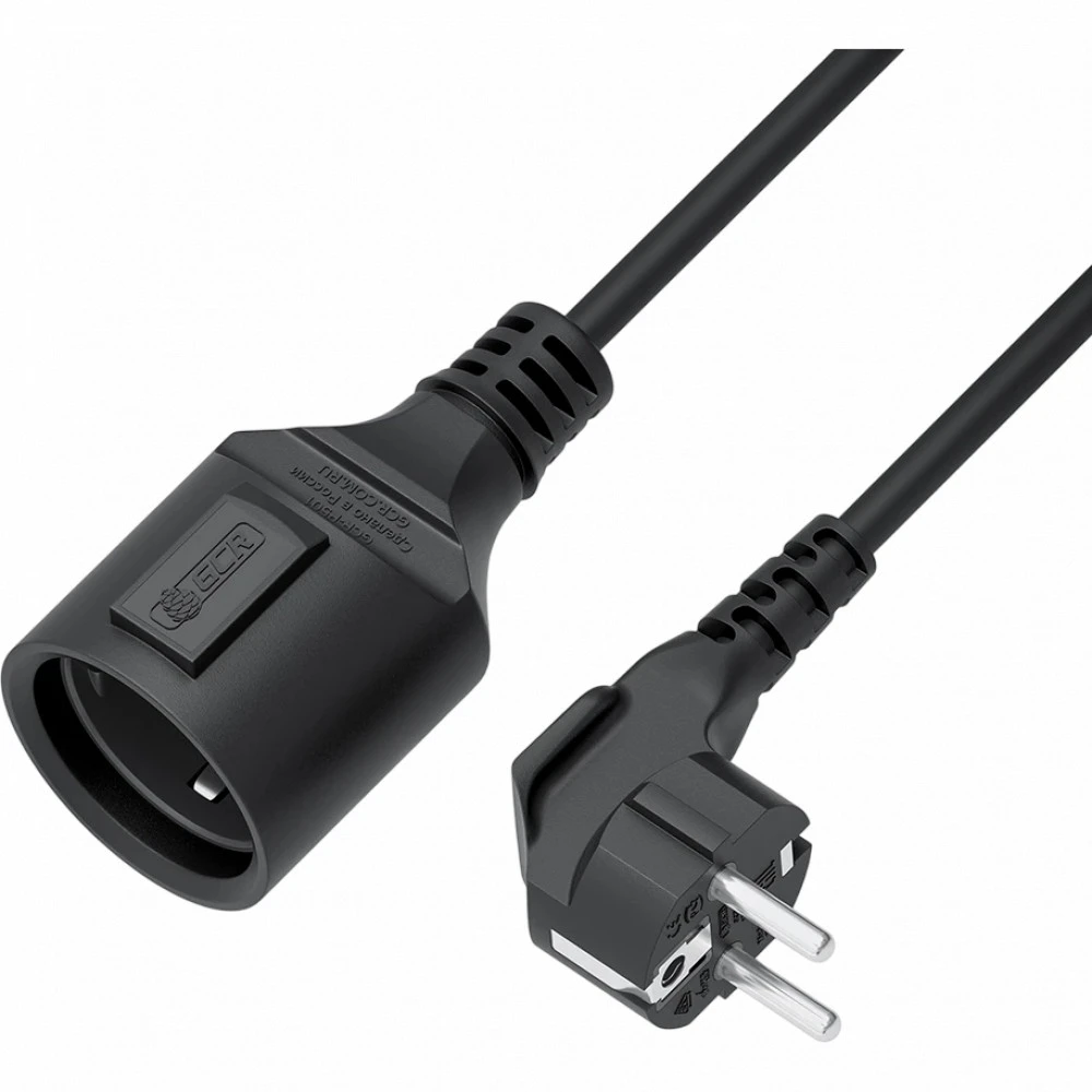 Кабель питания Greenconnect Schuko - Schuko, 15 м GCR-56425