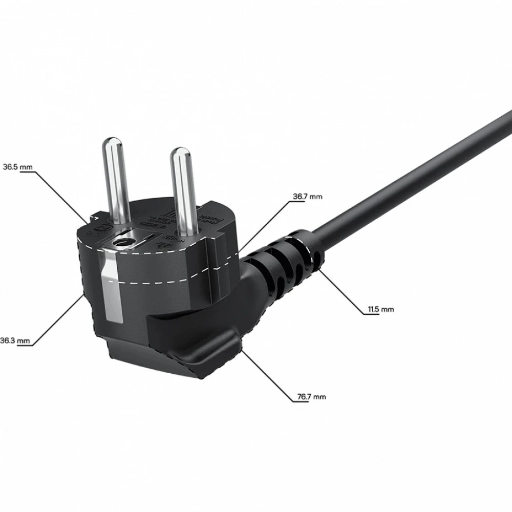 Кабель питания Greenconnect Schuko - Schuko, 15 м GCR-56425
