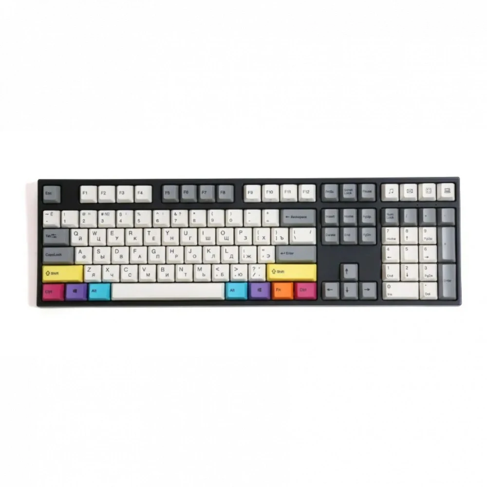 Клавиатура Varmilo CMYK, VPM108, Varmilo EC V2 Ivy, Wired, Gaming, Black, USB 306894 Проводная, USB