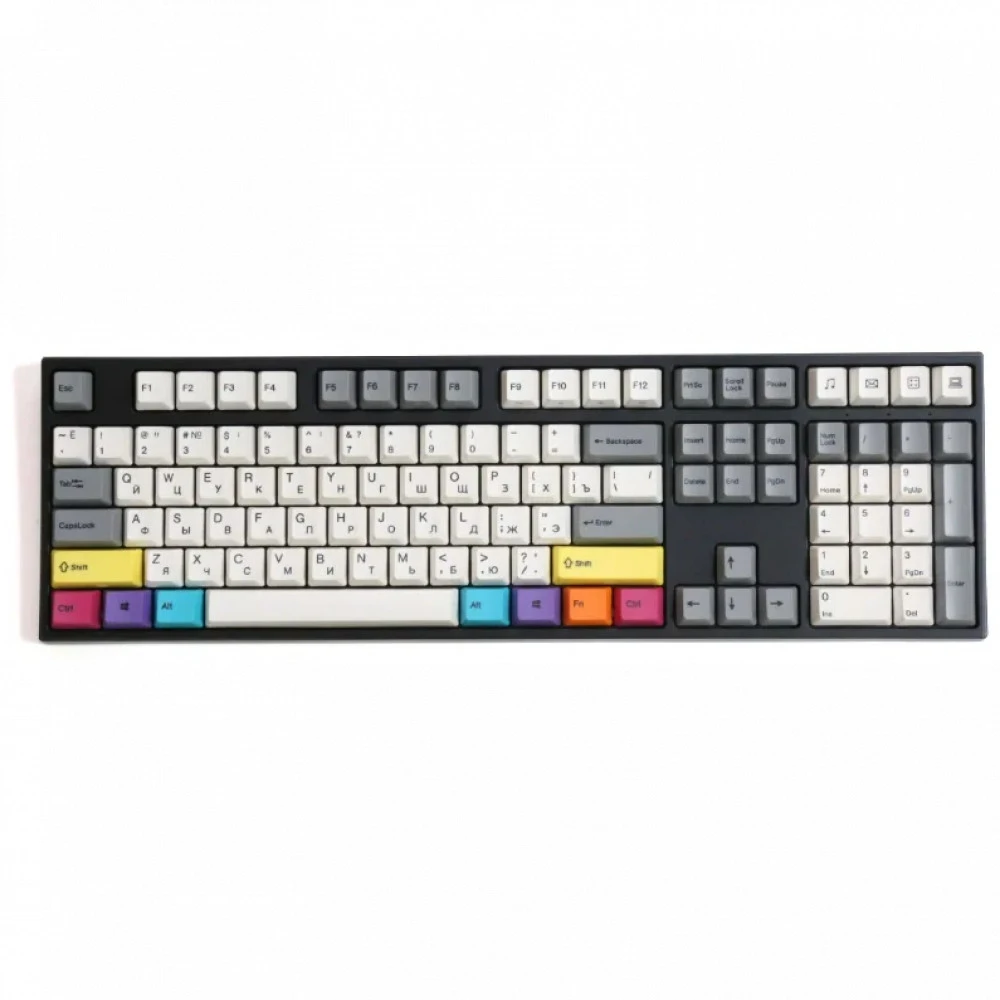 Клавиатура Varmilo CMYK, VPM108, Varmilo EC V2 Sakura, Wired, Gaming, Black, USB 306832 Проводная, USB